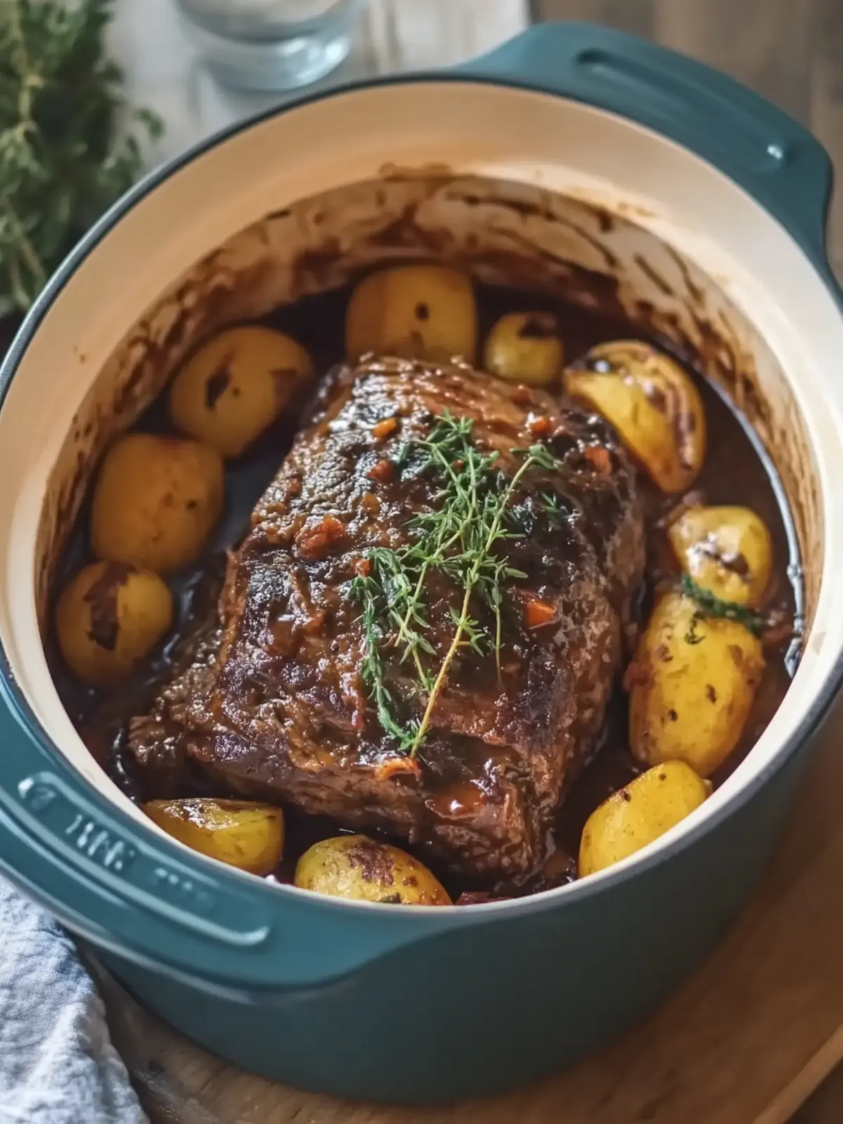 Savory Slow Cooker Balsamic Beef Roast for Effortless Dinner Bliss 5 Slow Cooker Balsamic Beef Roast