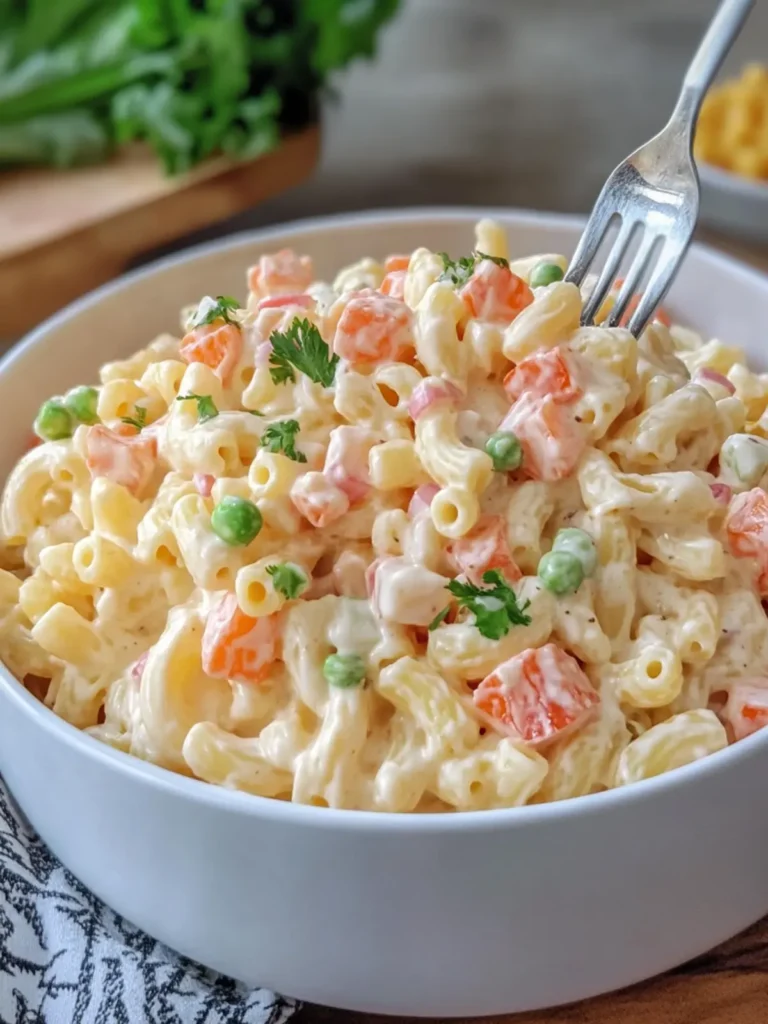 Hawaiian Creamy Macaroni Salad That’s a Flavor Party! 3 Hawaiian Creamy Macaroni Salad