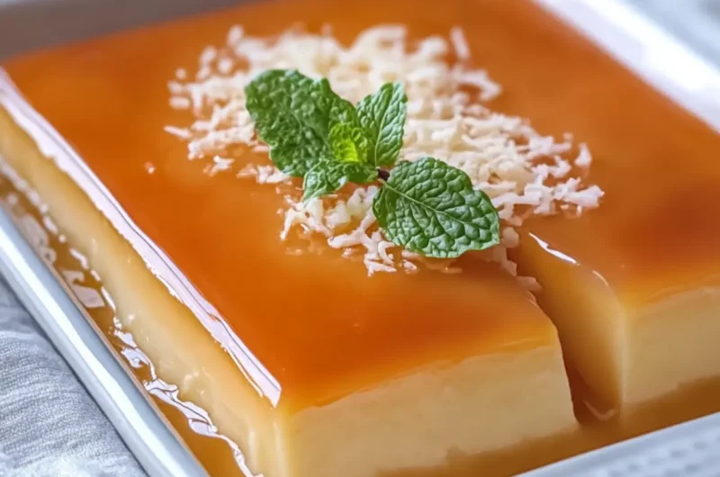 Cheesy Jelly Flan