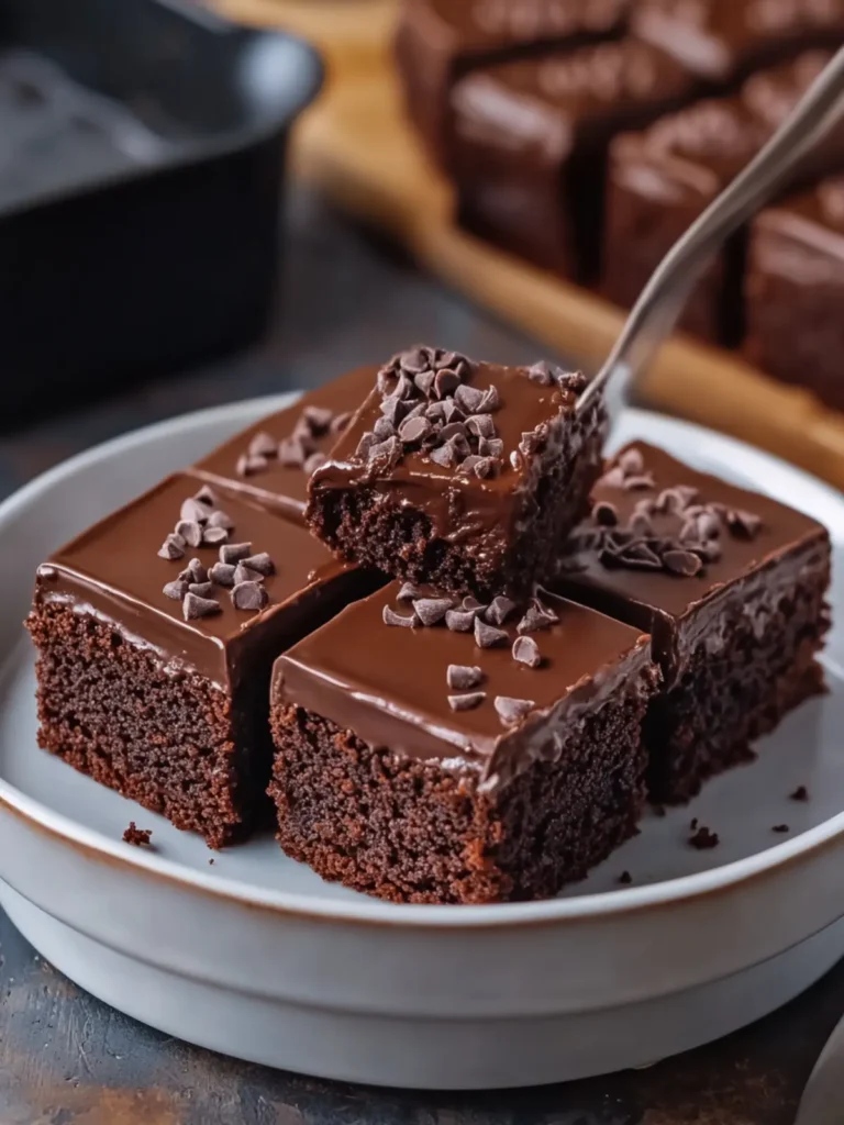 Irresistible Chocolate Fudge Cake Squares That Melt Hearts 4 Chocolate Fudge Cake Squares