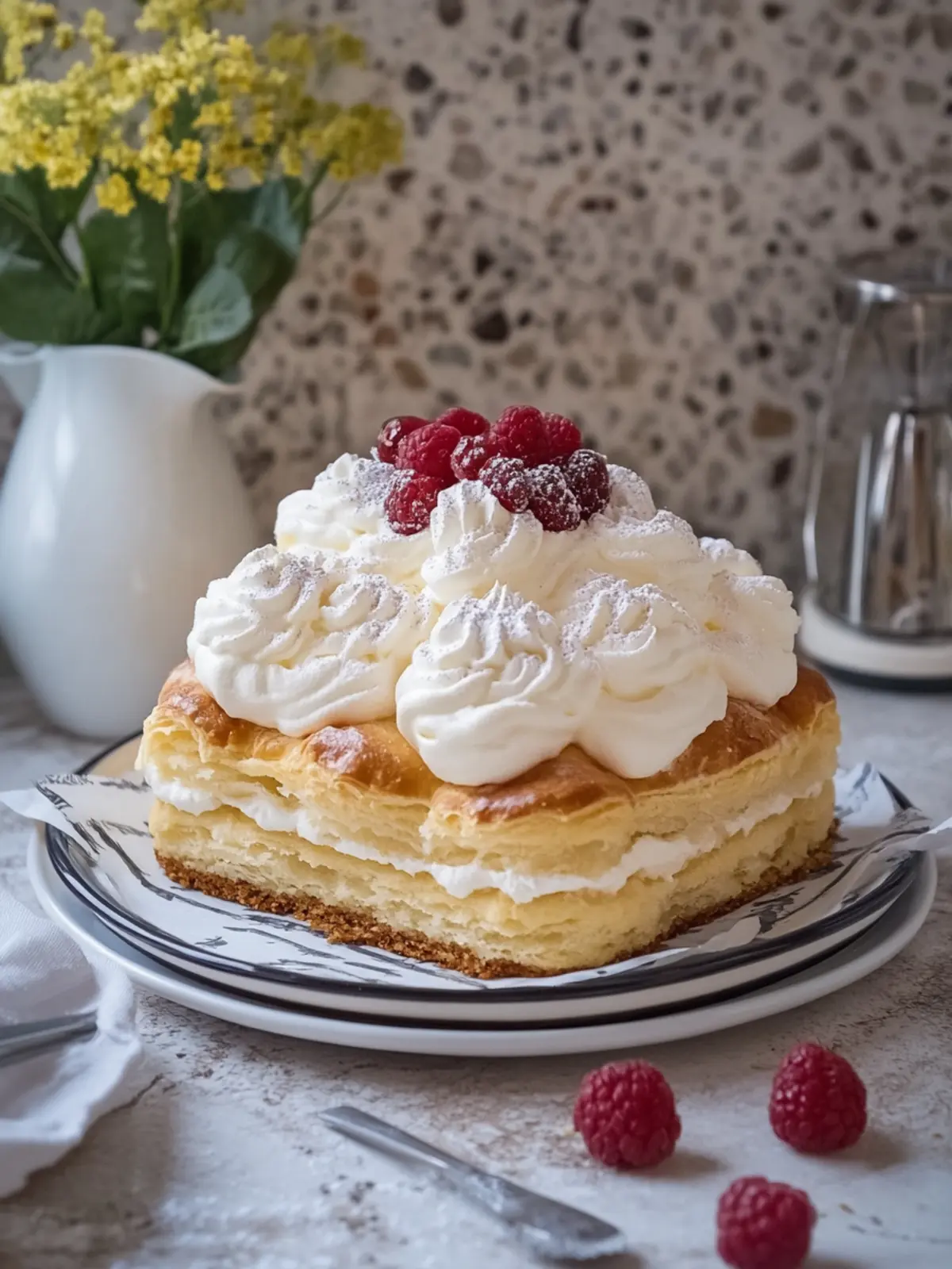Heavenly Cream Puff Cake with Vanilla Cream Delight 5 Cream Puff Cake with Vanilla Cream