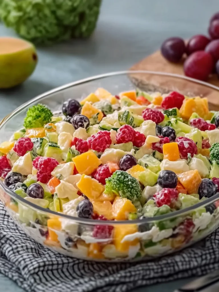 Fruits & Vegetable Salad That Will Refresh Your Tastebuds 2 Fruits & Vegetable Salad