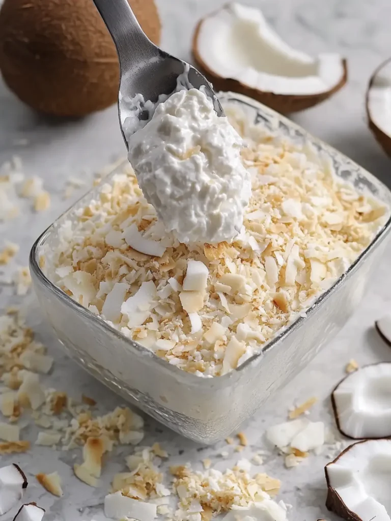 No-Bake Coconut Dream: Indulge in Tropical Bliss Today 3 No-Bake Coconut Dream