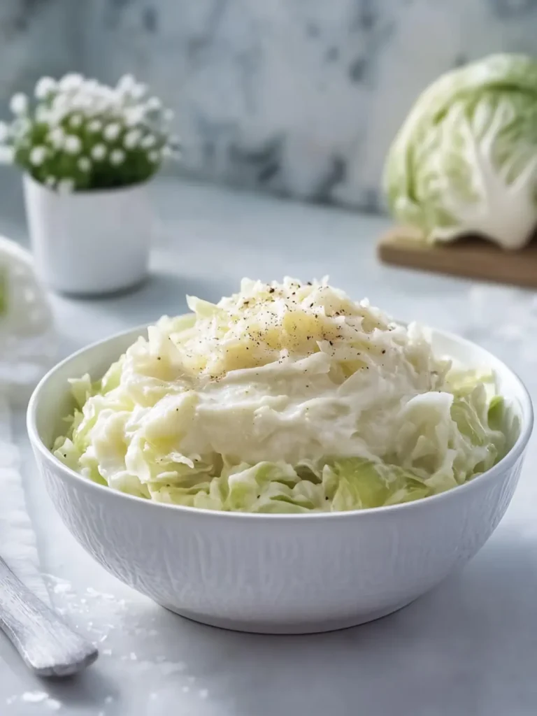 Creamed Cabbage Bliss: A Comforting Side You'll Love 2 Creamed Cabbage