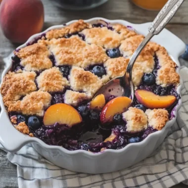 Peach Blueberry Cobbler: A Cozy Dessert to Share and Delight 16 Peach Blueberry Cobbler