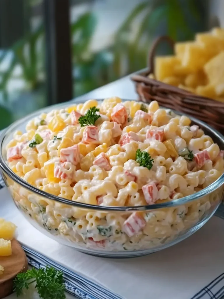 Hawaiian Creamy Macaroni Salad: Your Ultimate Summer Side 2 Hawaiian Creamy Macaroni Salad