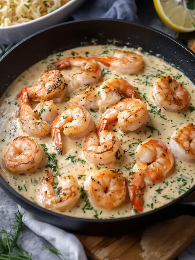 Creamy Garlic Herb Shrimp and Salmon Skillet for Family Bliss 2 Creamy Garlic Herb Shrimp and Salmon Skillet Family Favorite