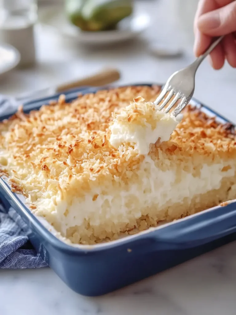 Easy Coconut Cream Pie Dump Cake That Will Wow Your Guests 3 Easy Coconut Cream Pie Dump Cake