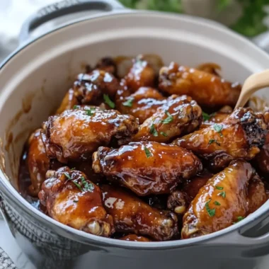 Mouthwatering Slow Cooker Sticky Glazed Wings to Delight You 15 Slow Cooker Sticky Glazed Wings