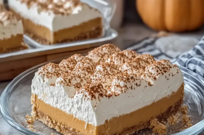 No-Bake Pumpkin Cheesecake Delight