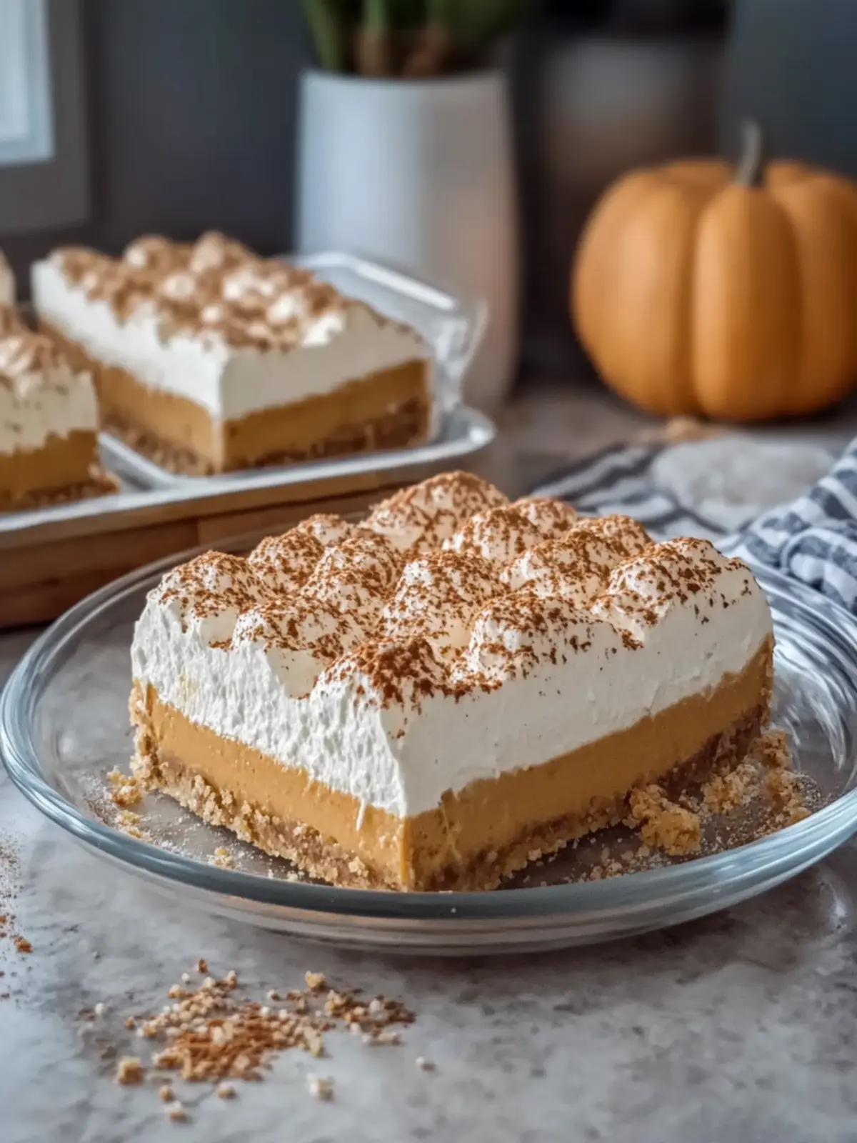 No-Bake Pumpkin Cheesecake Delight