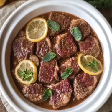 Savory Slow Cooker Cube Steak with Creamy Mushroom Gravy 6 Savory Slow Cooker Cube Steak with Creamy Mushroom Gravy