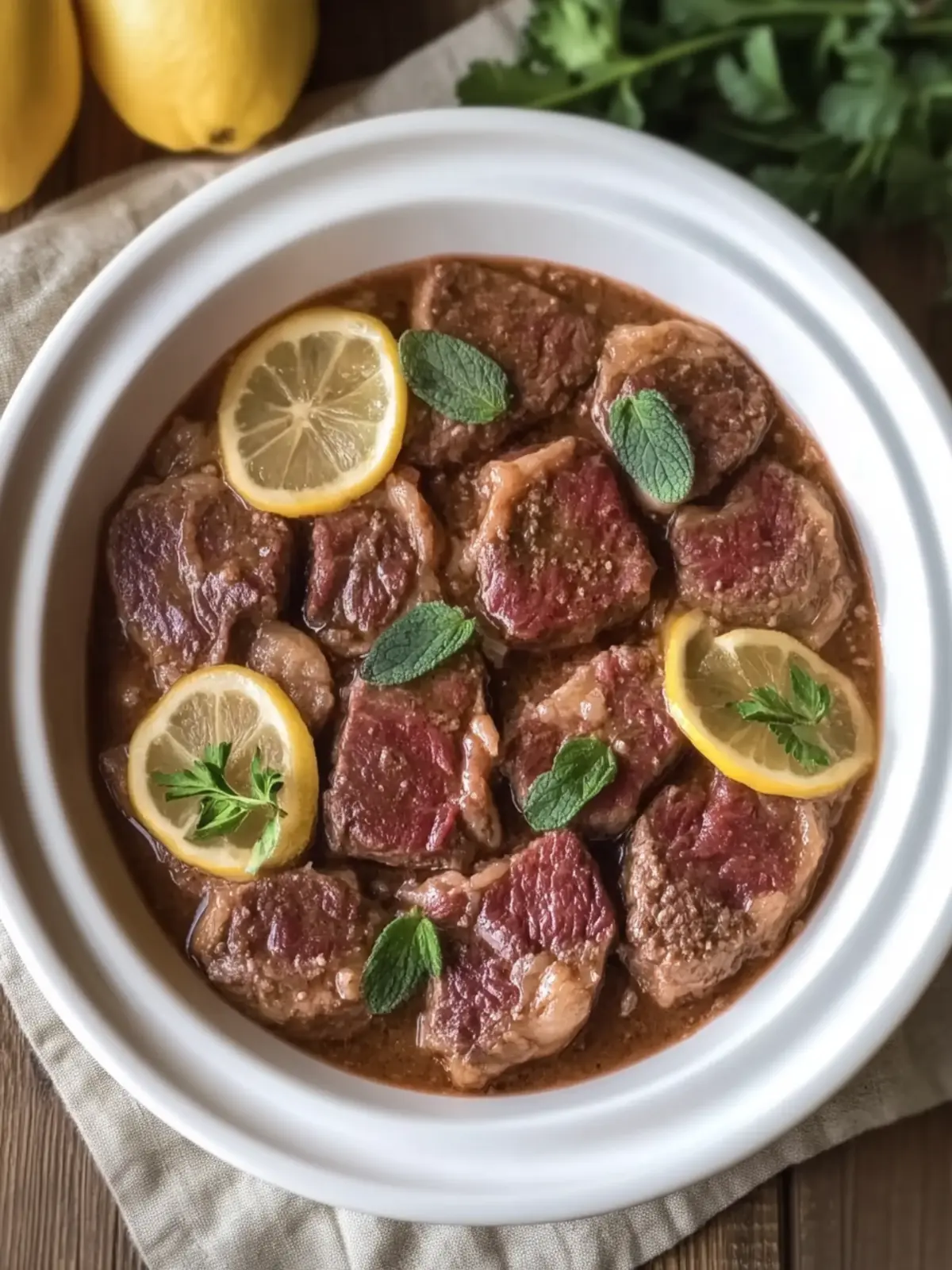 Savory Slow Cooker Cube Steak with Creamy Mushroom Gravy 5 Slow Cooker Cube Steak