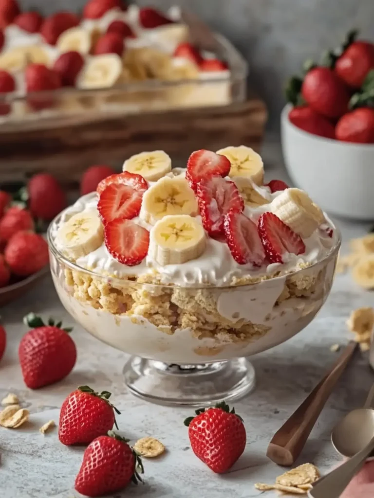 Strawberry Banana Pudding Dream