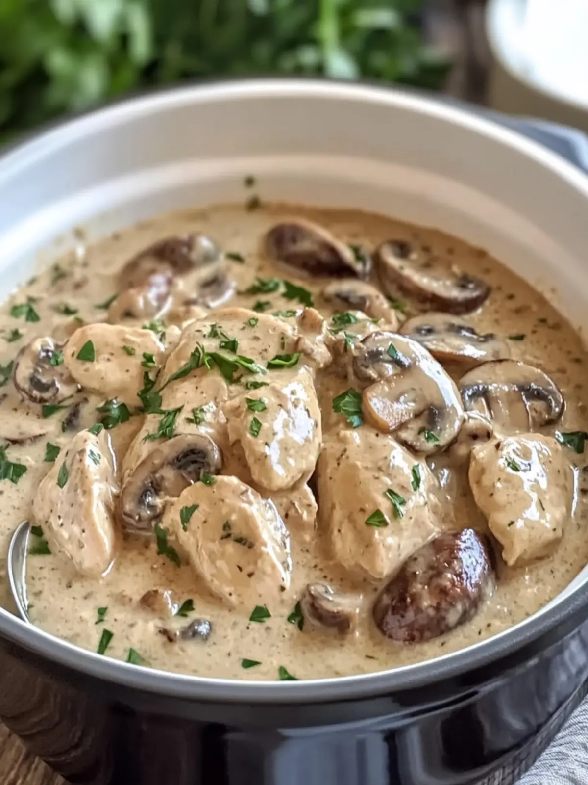 Slow Cooker Creamy Mushroom Chicken: A Cozy Dinner Delight 5 Slow Cooker Creamy Mushroom Chicken