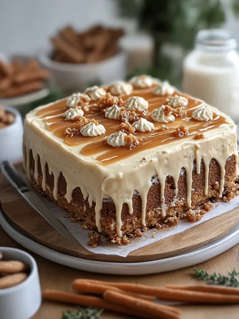 Carrot Cake with Salted Caramel and Cream Cheese Frosting Bliss 2 Carrot Cake with Salted Caramel and Cream Cheese Frosting