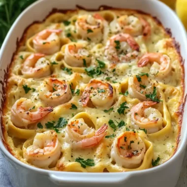 Creamy Shrimp Scampi Tortellini Bake You Can't Resist 16 Shrimp Scampi Tortellini Bake