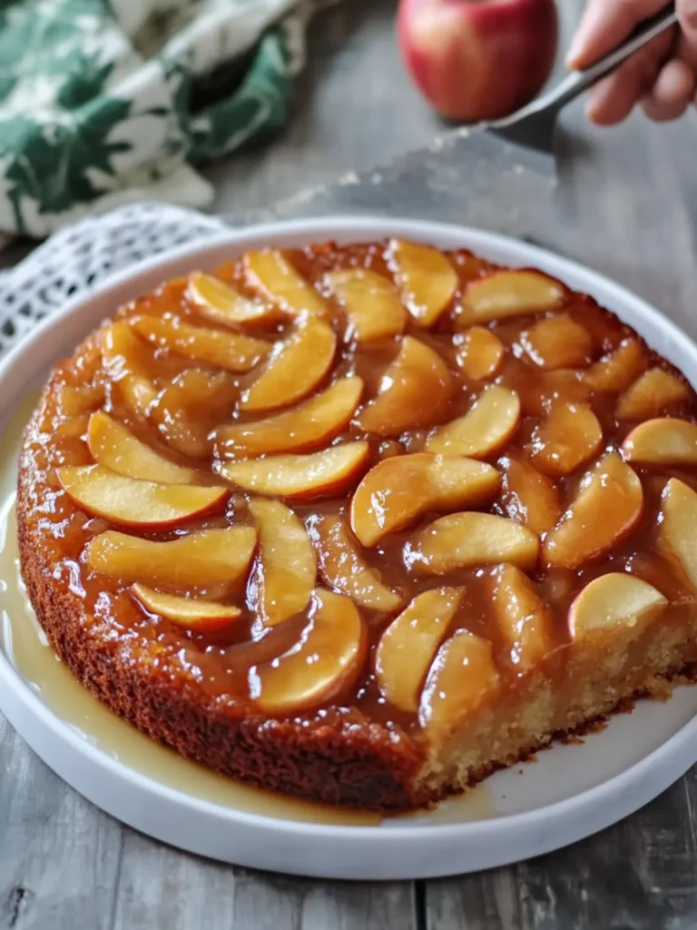 Irresistible Caramel Apple Upside-Down Cake to Savor 2 Caramel Apple Upside-Down Cake