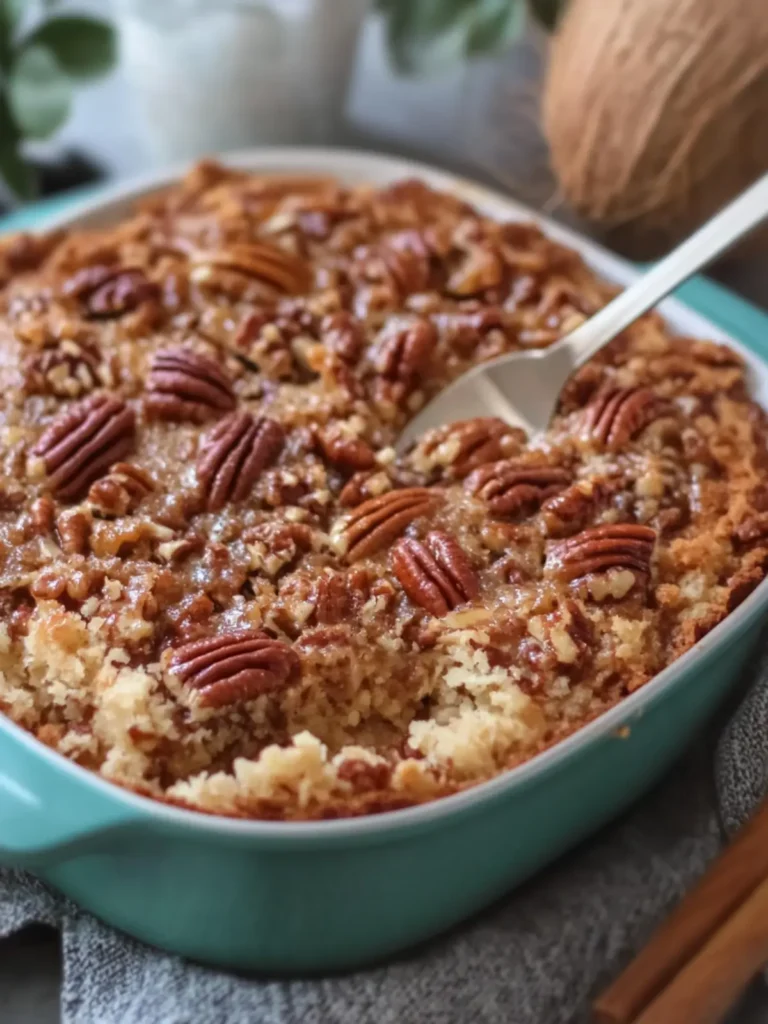 Coconut Pecan Praline Bake That Will Delight Your Taste Buds 2 Coconut Pecan Praline Bake