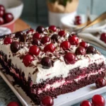 Decadent Chocolate Cherry Black Forest Poke Cake Delight 18 Chocolate Cherry Black Forest Poke Cake