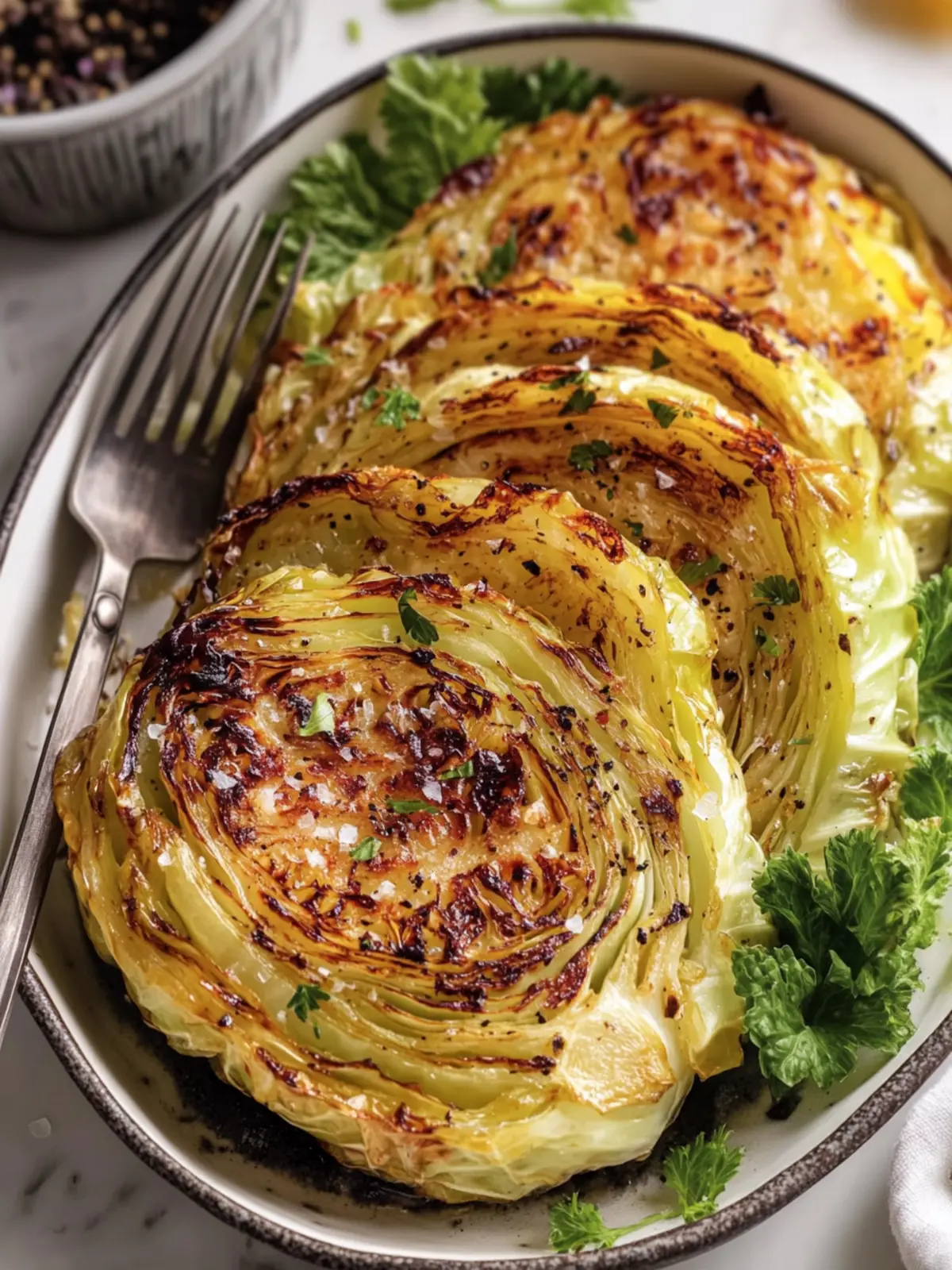 Crispy Roasted Cabbage Steaks That Will Wow Your Guests 5 Crispy Roasted Cabbage Steaks
