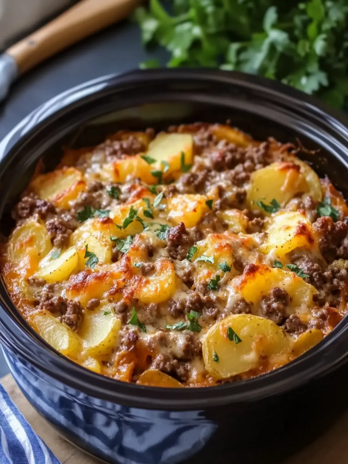 Comforting Crockpot Hamburger Potato Casserole You’ll Love 5 Crockpot Hamburger Potato Casserole
