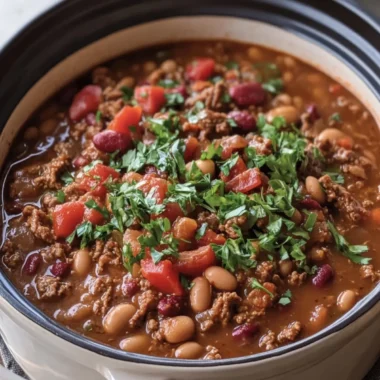 Slow Cooker 5-Ingredient Beef and Beans – Simple Comfort Food 7 Slow Cooker 5-Ingredient Beef and Beans – Simple Comfort Food