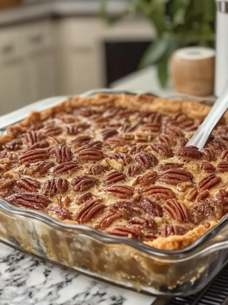 Irresistible Condensed Milk Pecan Pie Casserole Bliss 3 Condensed Milk Pecan Pie Casserole