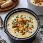 Creamy Slow Cooker Loaded Baked Potato Soup You’ll Crave 17 Slow Cooker Loaded Baked Potato Soup