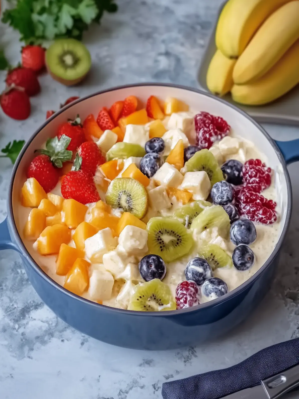 Deliciously Creamy Fresh Fruit Salad You’ll Love to Make 5 Creamy Fresh Fruit Salad