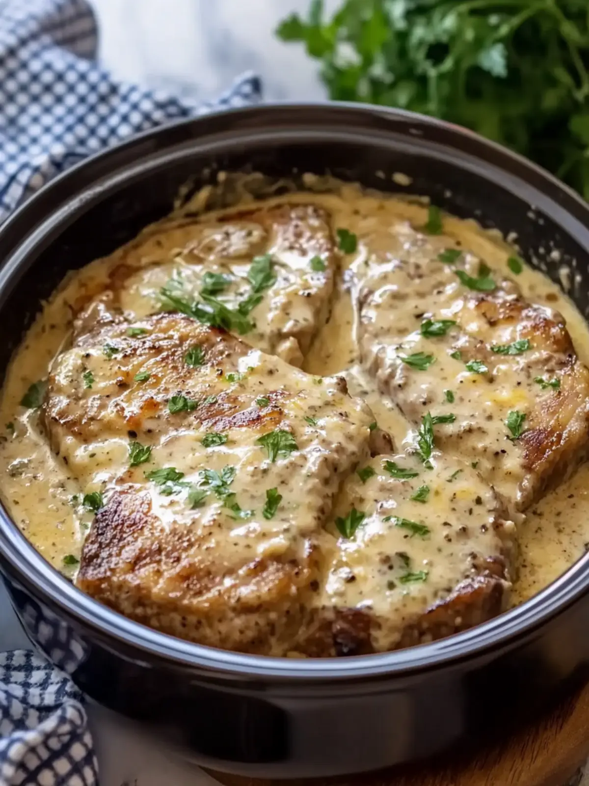 Irresistible Slow Cooker Creamy Ranch Pork Chops Recipe 5 Slow Cooker Creamy Ranch Pork Chops