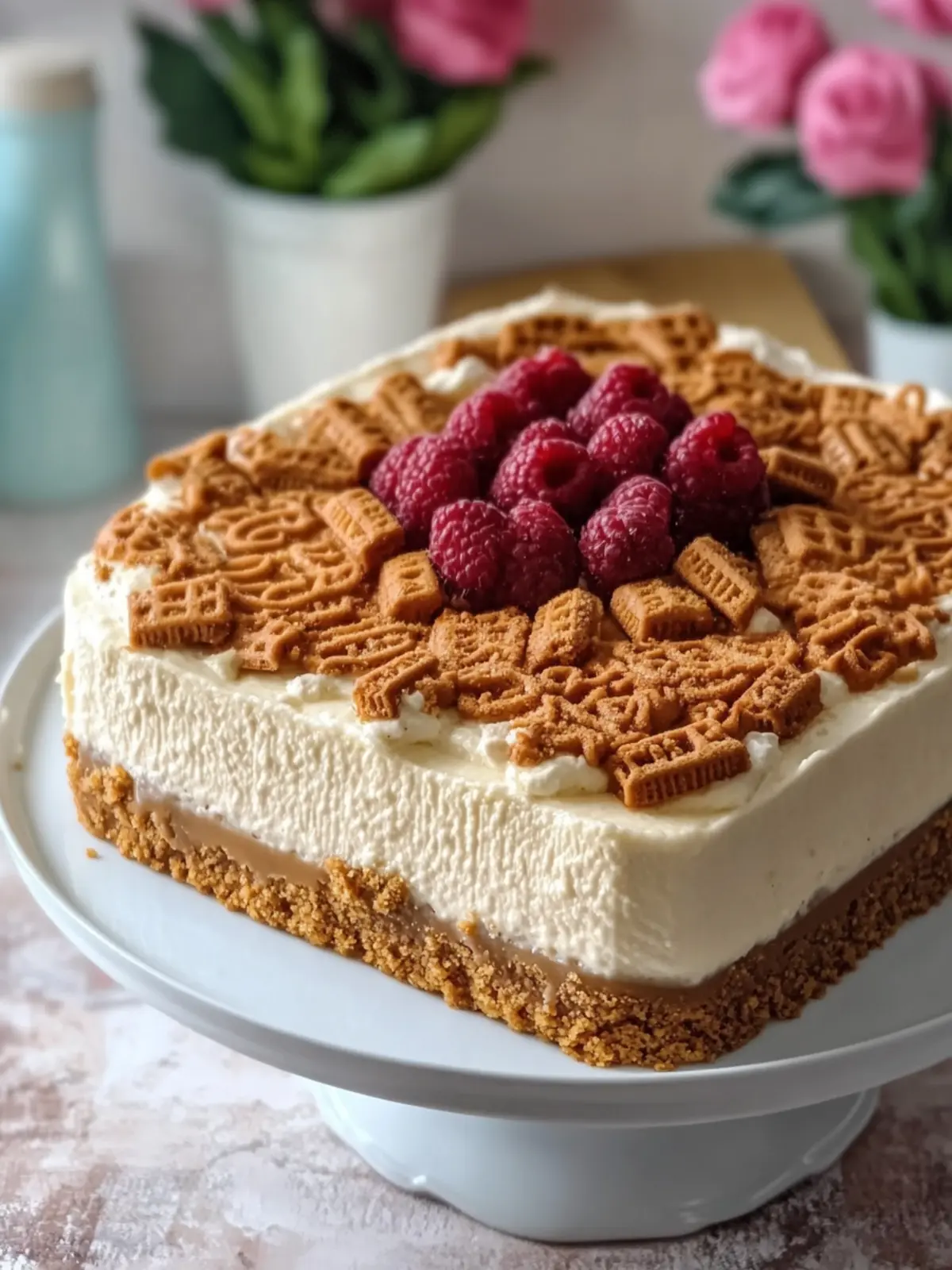 Decadent No-Bake Lotus Biscoff Cheesecake for Sweet Cravings 5 No-Bake Lotus Biscoff Cheesecake