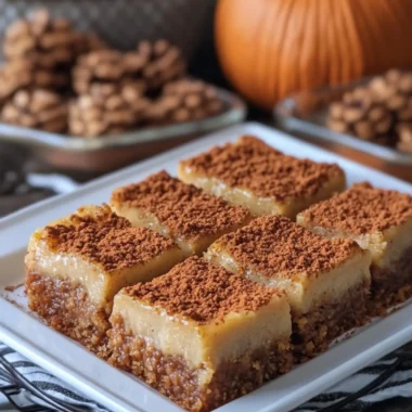 Pumpkin Bars