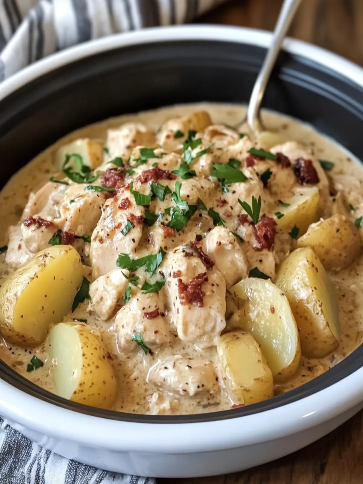 Slow Cooker Creamy Chicken and Potatoes for Cozy Nights 5 Slow Cooker Creamy Chicken and Potatoes