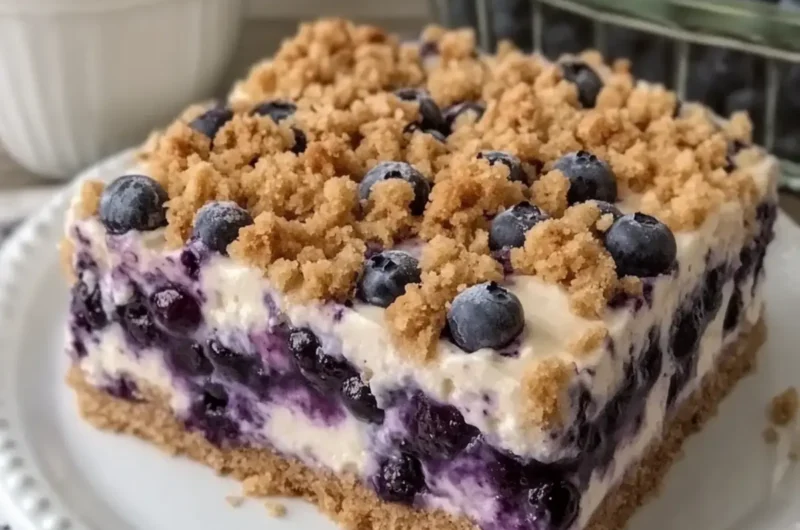 Blueberry Cheesecake Crumb Cake