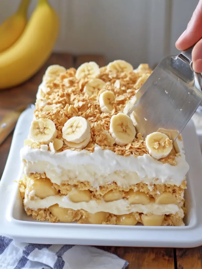 Decadent No-Bake Banana Pudding Dessert Lasagna Bliss 2 Decadent No-Bake Banana Pudding Dessert Lasagna