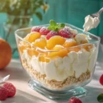 No-Bake Peach Cream Cheese Dessert Without Cooking Bliss 19 Dessert Without Cooking