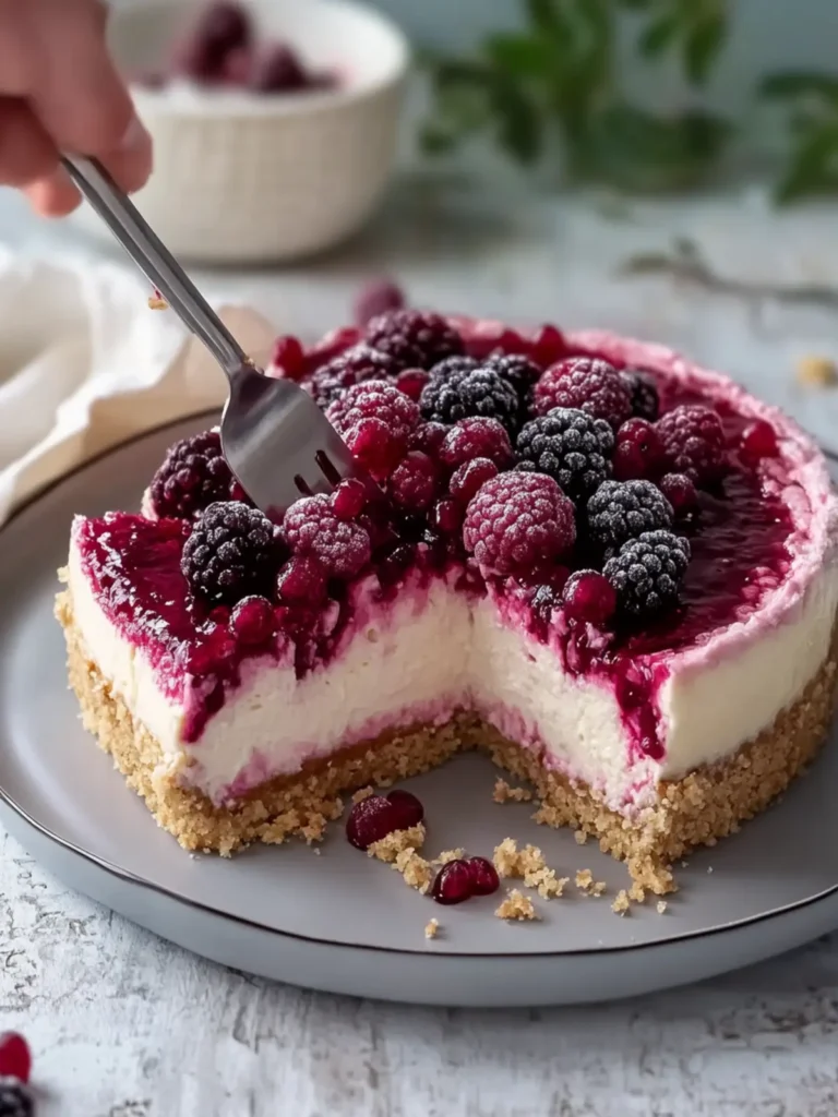 Irresistible Red Fruit Cheesecake for Your Sweet Cravings 4 Red Fruit Cheesecake