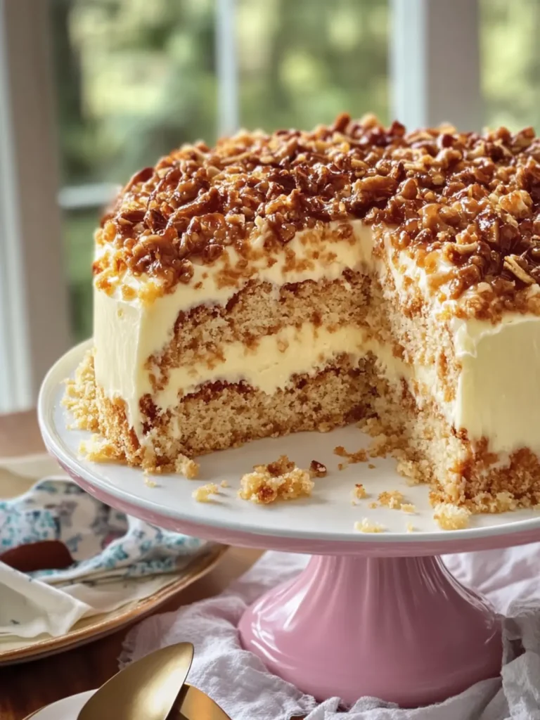 Irresistible Coconut Praline Church Cake for Sweet Gatherings 4 Coconut Praline Church Cake