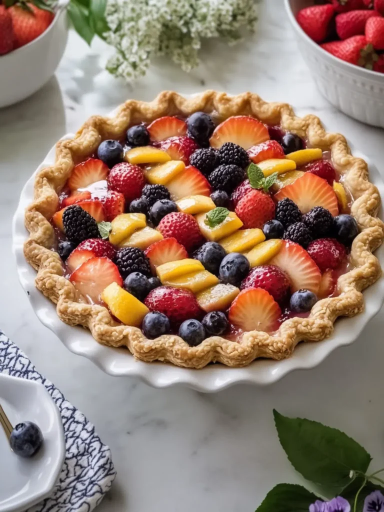 Irresistible Summer Fruit Pie That Screams Fresh Flavor 4 Summer Fruit Pie