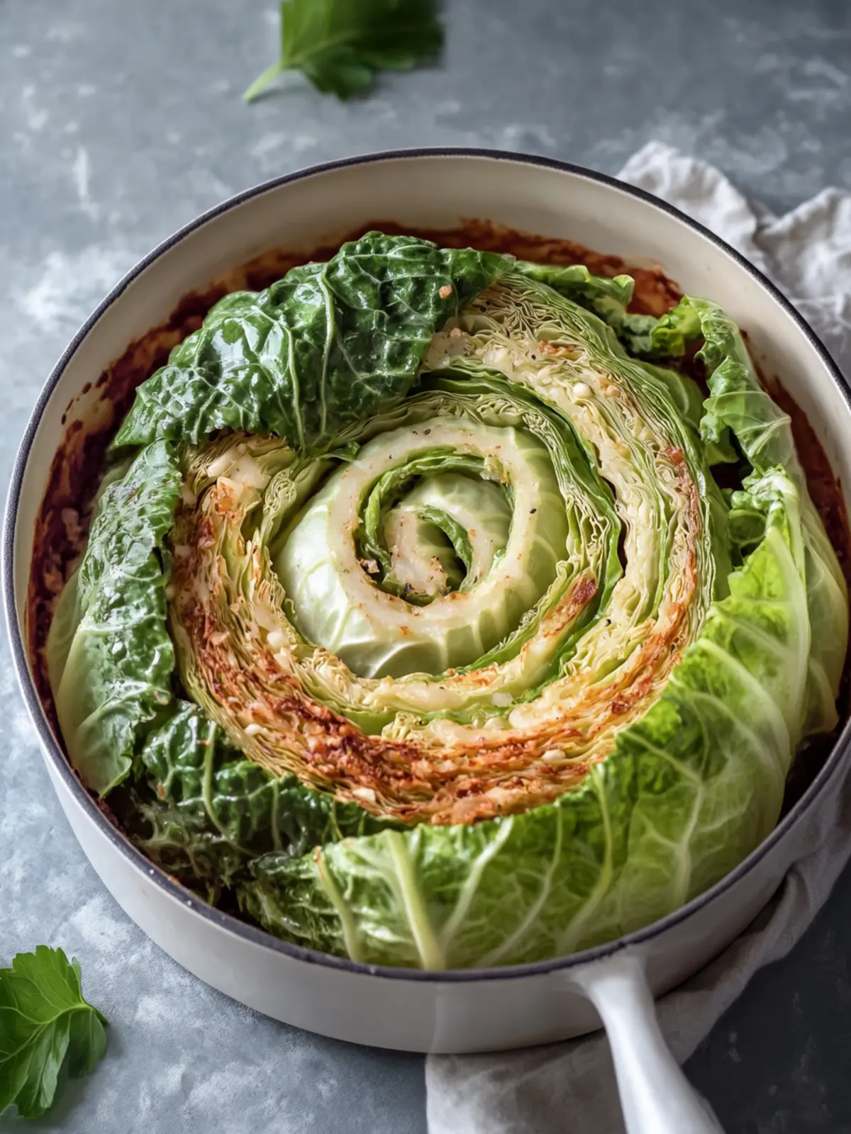 Irresistible Stuffed Spiral Cabbage: A Cozy Family Feast 5 Stuffed Spiral Cabbage