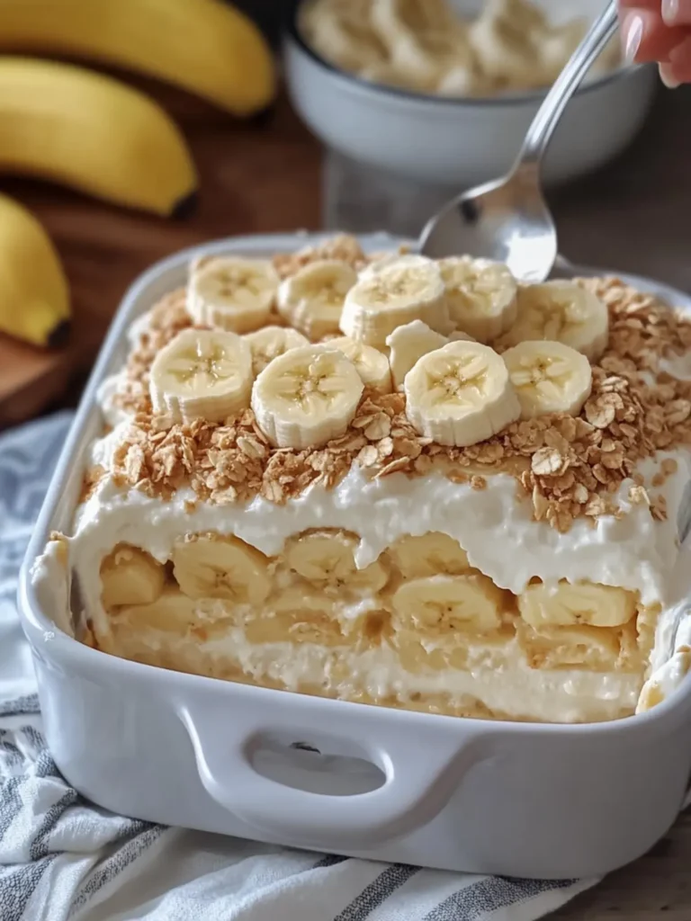 Decadent No-Bake Banana Pudding Dessert Lasagna to Wow! 3 No-Bake Banana Pudding Dessert Lasagna