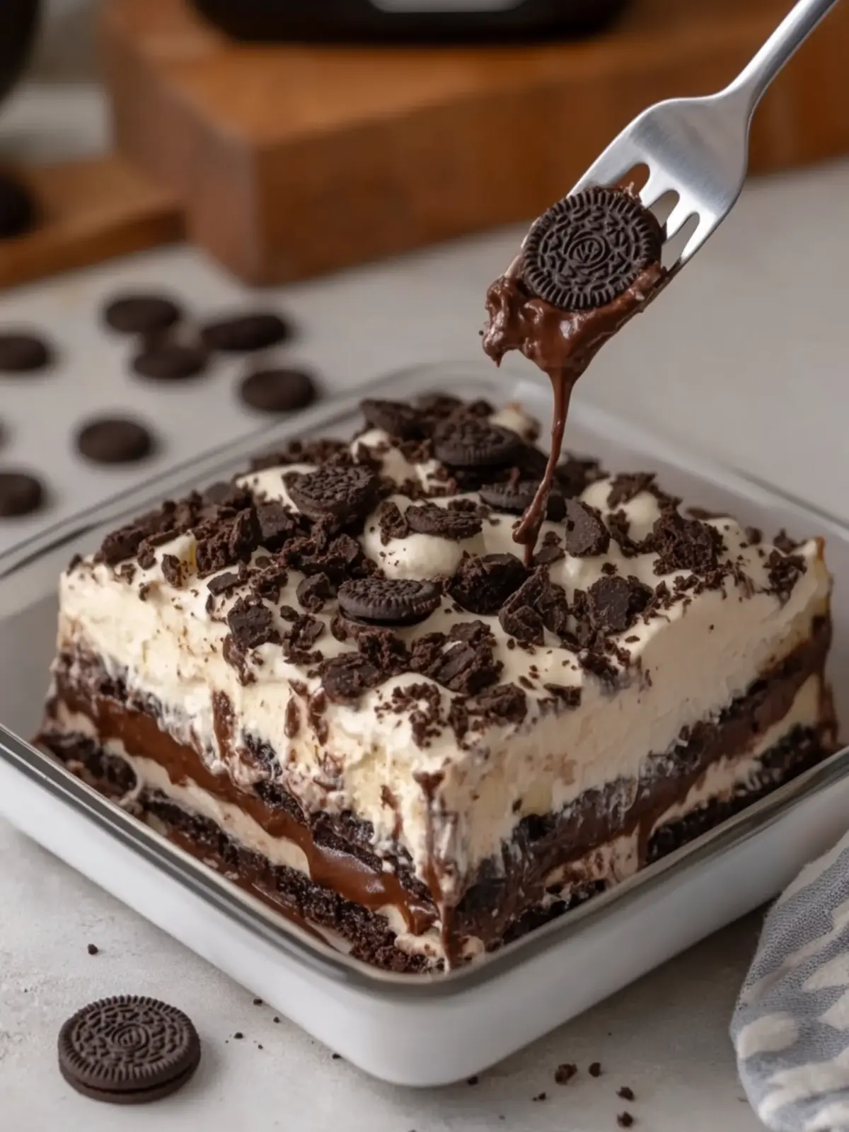 Delightful Chocolate Oreo Dessert Lasagna for Sweet Bliss 5 Chocolate Oreo Dessert Lasagna