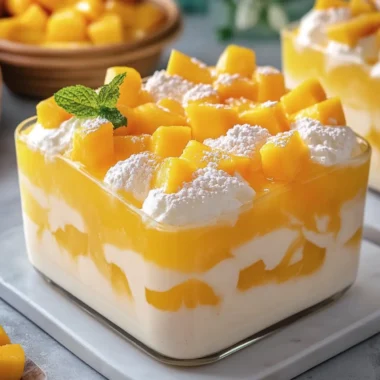 Irresistibly Creamy Mango Jelly Dessert You’ll Love to Make 15 Creamy Mango Jelly Dessert