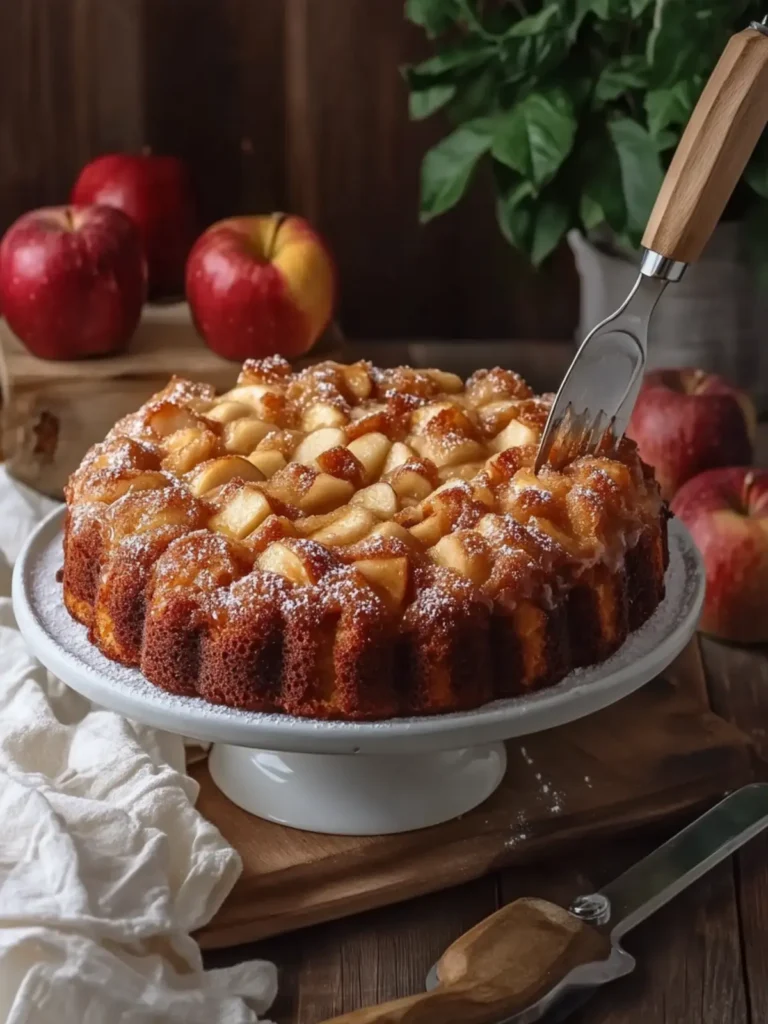 Apple Fritter Cake