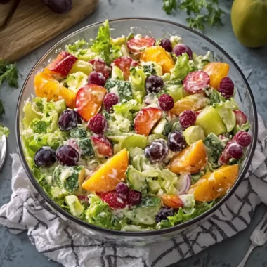 Vibrant Fruits & Vegetable Salad to Brighten Your Day 6 Vibrant Fruits & Vegetable Salad to Brighten Your Day