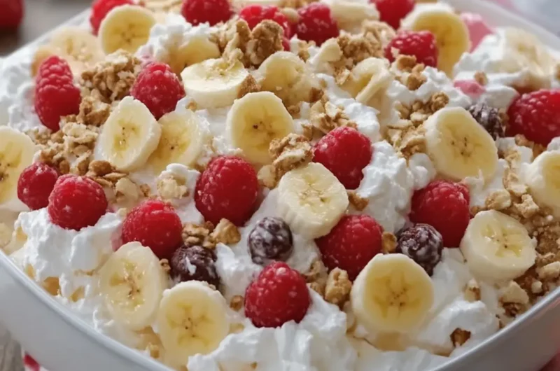 Banana Split Fluff Salad