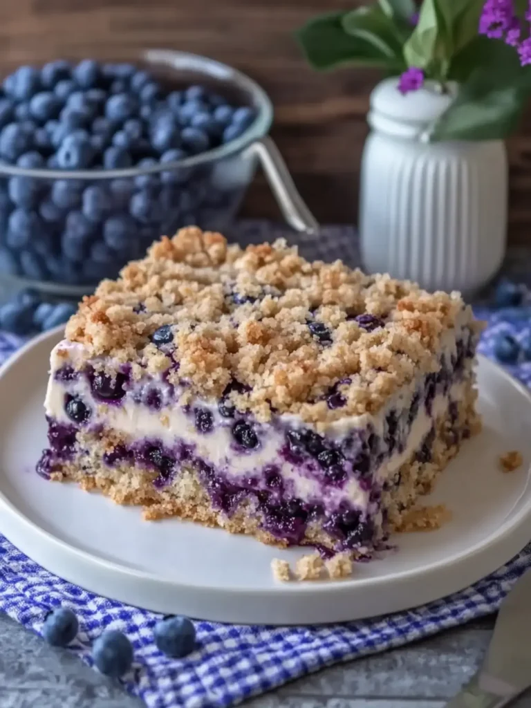 Irresistible Blueberry Cheesecake Crumb Cake You’ll Love 4 Blueberry Cheesecake Crumb Cake