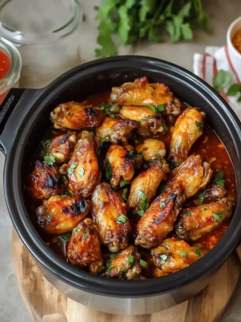 Savory Crockpot Chicken Wings That Will Wow Your Friends 3 Crockpot Chicken Wings