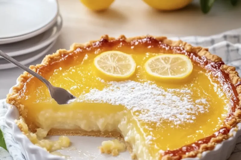Sugar-Free Lemon Impossible Pie